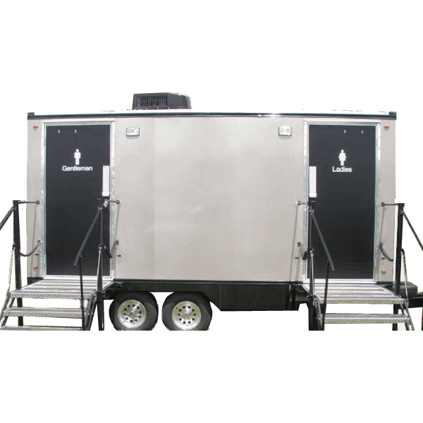 Mobile Restroom Trailer view 2